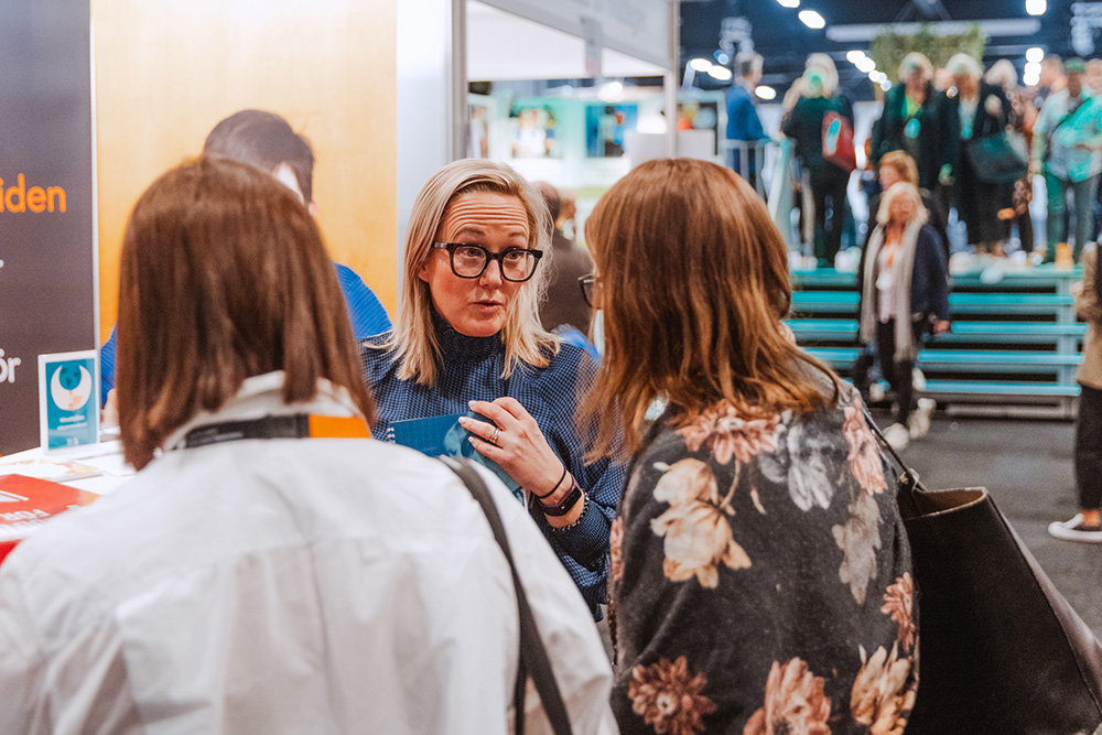 Besökare på Nordiska Skolledarkongressen