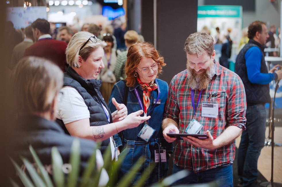 Besökare på Nordiska Skolledarkongressen